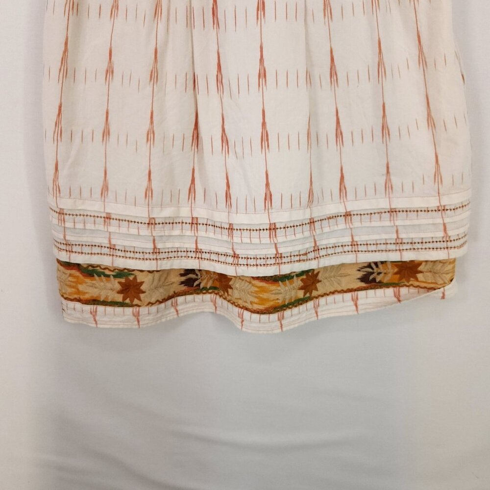 New Romantics Free People Dress Womens 10 Bohemian Embroidered Pockets - Picture 11 of 13